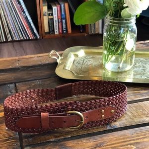 Brown Leather Belt